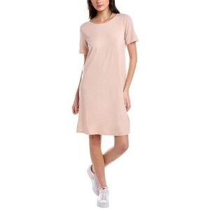 Eileen Fisher T-Shirt Dress Blush Pink XS